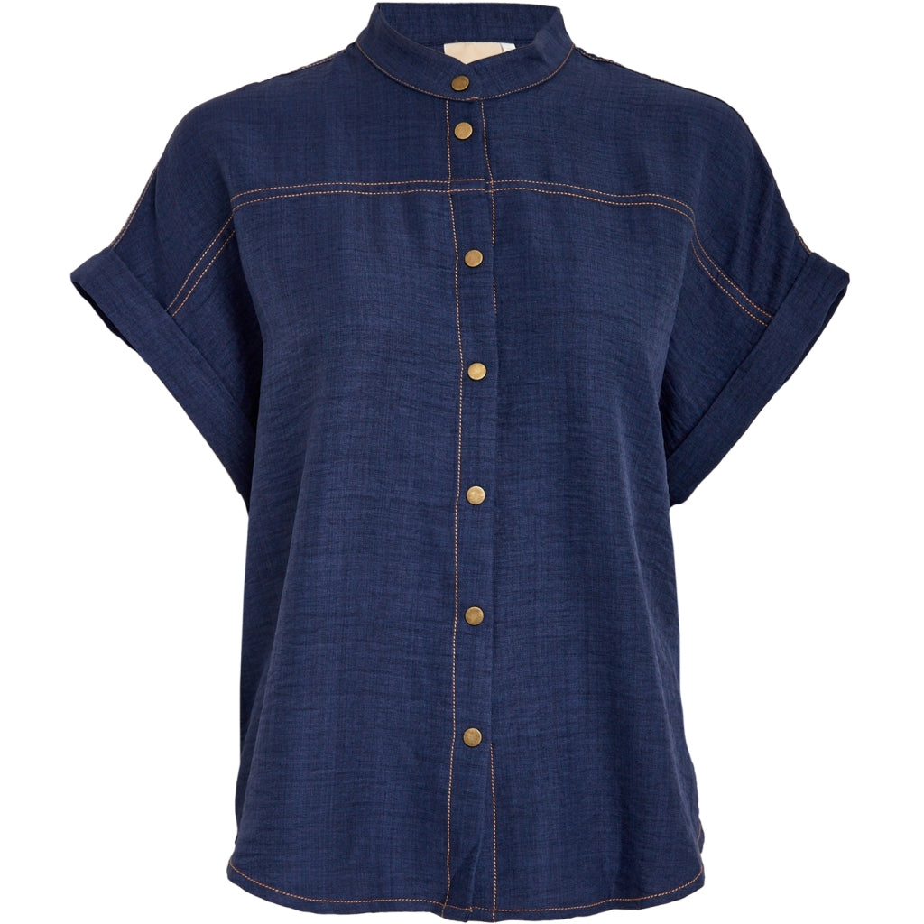 Peppercorn PCRuth Shirt Shirt 5270M Dark Navy Mel.