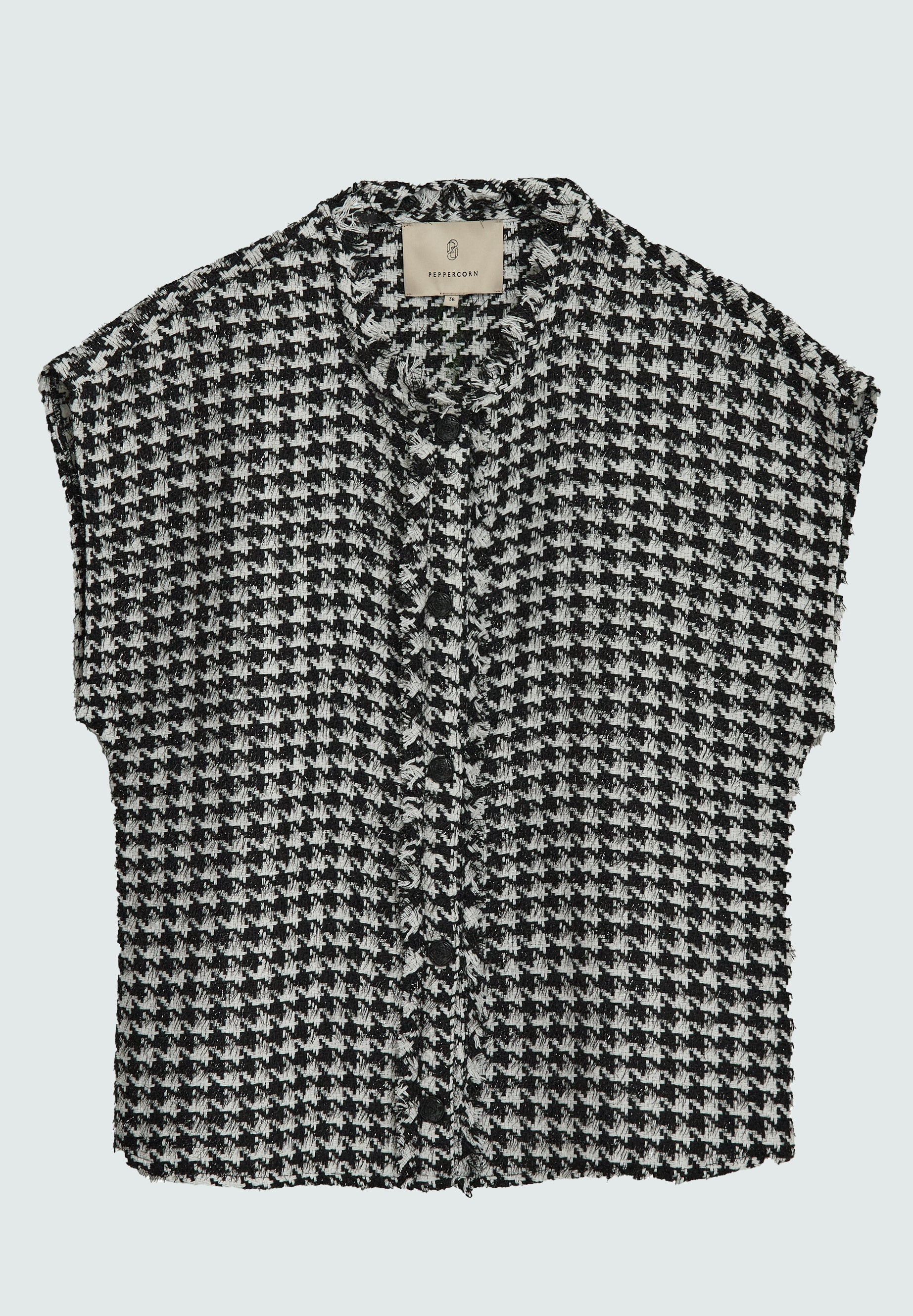 Peppercorn PCRuth Vest Vest 9000C Black Checked