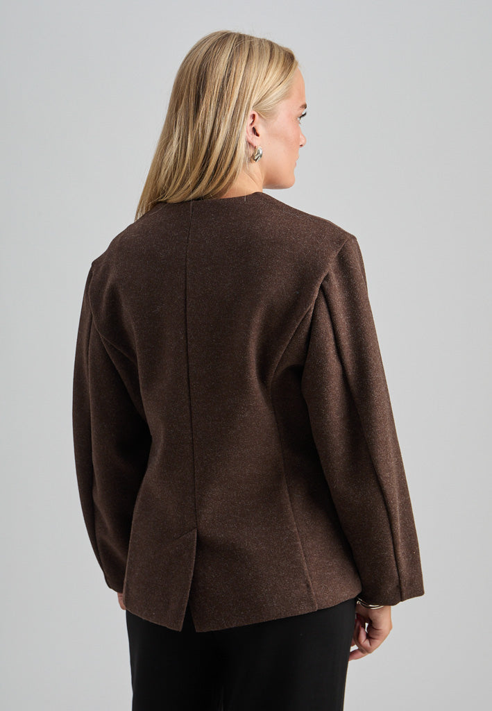 Peppercorn PCRuthania GRS Blazer Blazer 3960M Java Brown Melange
