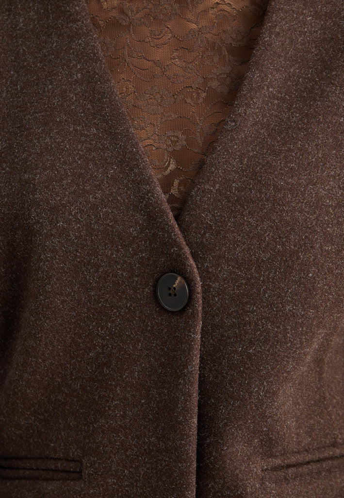 Peppercorn PCRuthania GRS Blazer Blazer 3960M Java Brown Melange