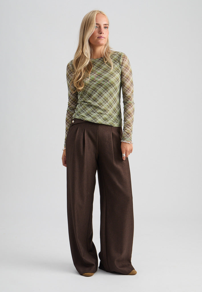 Peppercorn PCSafina Top Top 3064C Wild Lime Check