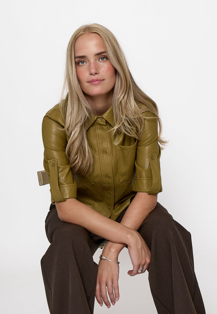 Peppercorn PCSage Shirt Shirt 3076 Plantation Green
