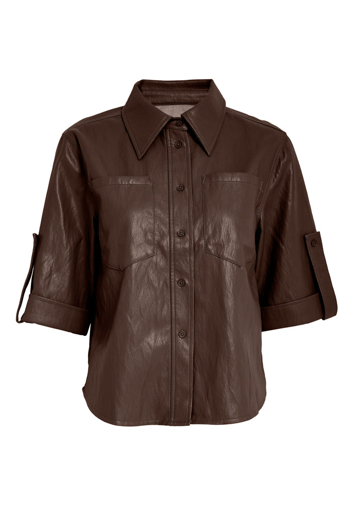 Peppercorn PCSage Shirt Shirt 3960 Java Brown