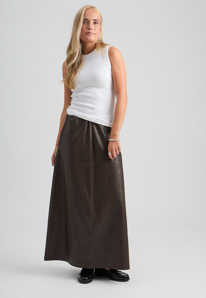 Peppercorn PCSage Skirt Skirt 3960 Java Brown