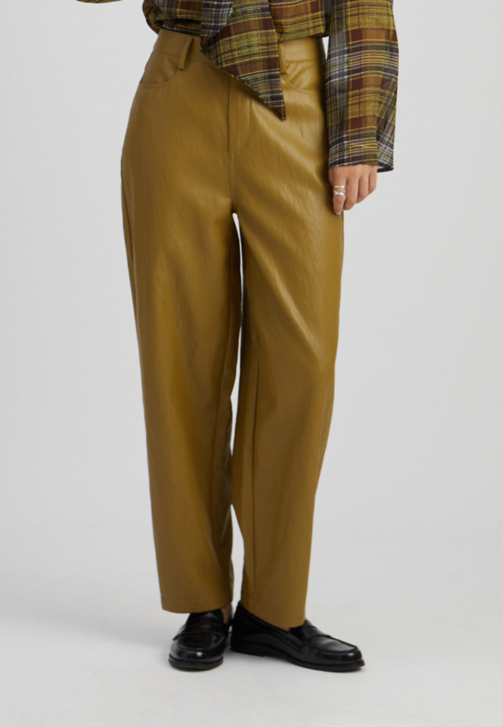 Peppercorn PCSaige Namira Pants Pant 3076 Plantation Green