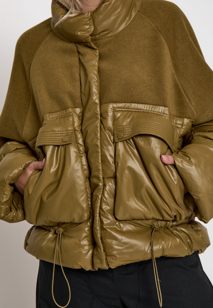 Peppercorn PCSally Jacket Jacket 3329 Butternut Green