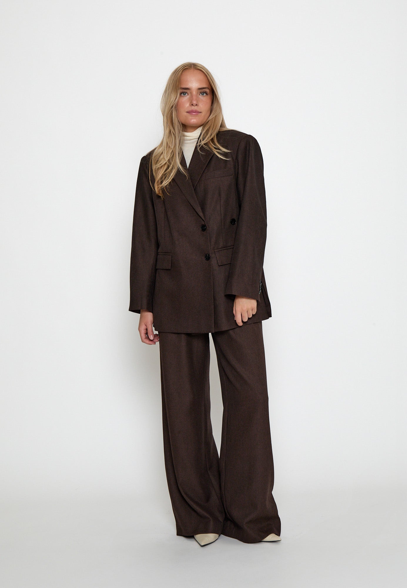 Peppercorn PCSalto Blazer Blazer 3960M Java Brown Melange