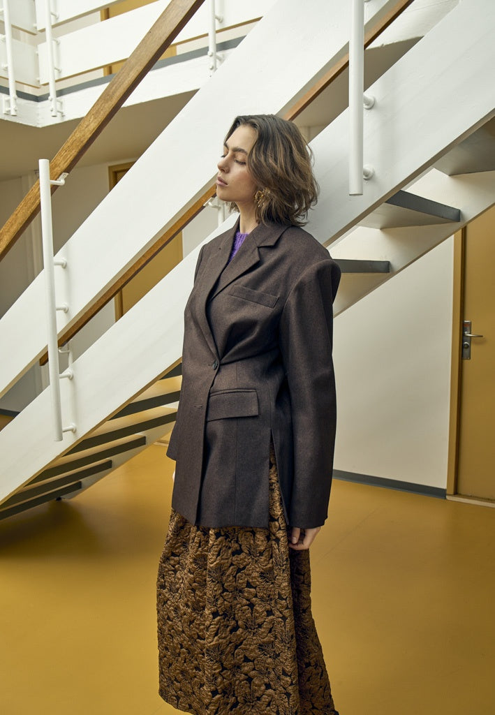 Peppercorn PCSalto Blazer Blazer 3960M Java Brown Melange