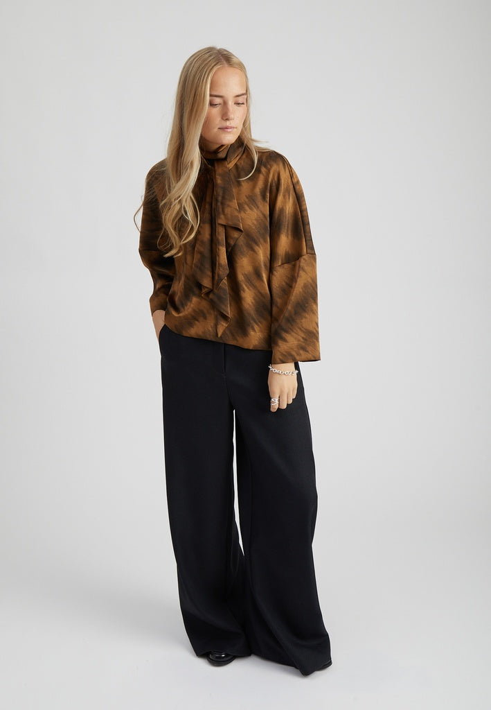 Peppercorn PCSamira Blouse Blouse 5050P Toffee Print