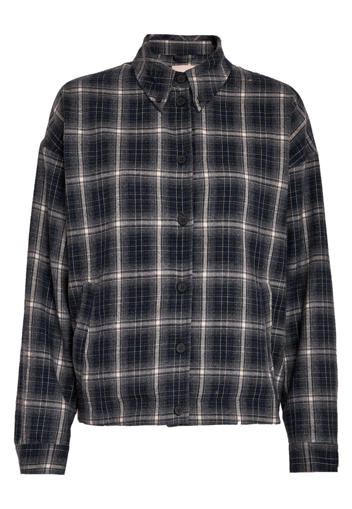 Peppercorn PCSanara Shirt Jacket Jacket 2994J Sky Captain Jacquard