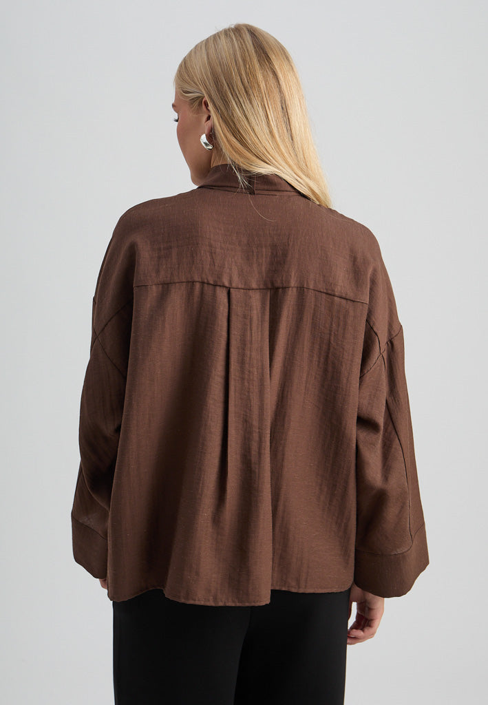 Peppercorn PCShandie Shirt Shirt 3960 Java Brown
