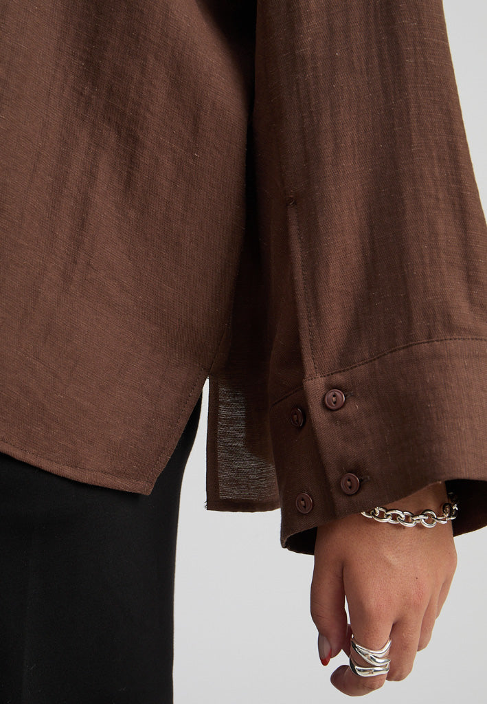 Peppercorn PCShandie Shirt Shirt 3960 Java Brown