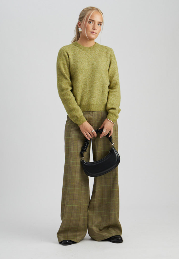 Peppercorn PCShanessa Pant Pant 3076C Plantation Green Check