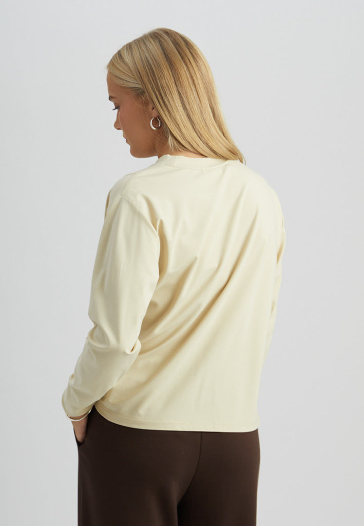 Peppercorn PCShelly Top Blouse 2206 Fog Sand