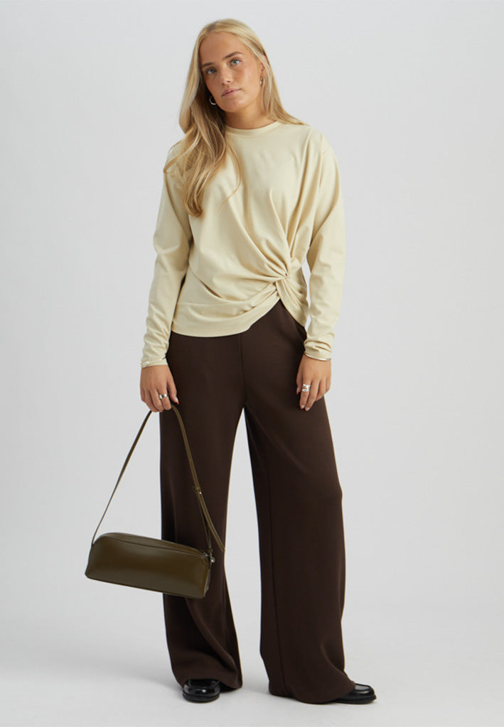 Peppercorn PCShelly Top Blouse 2206 Fog Sand