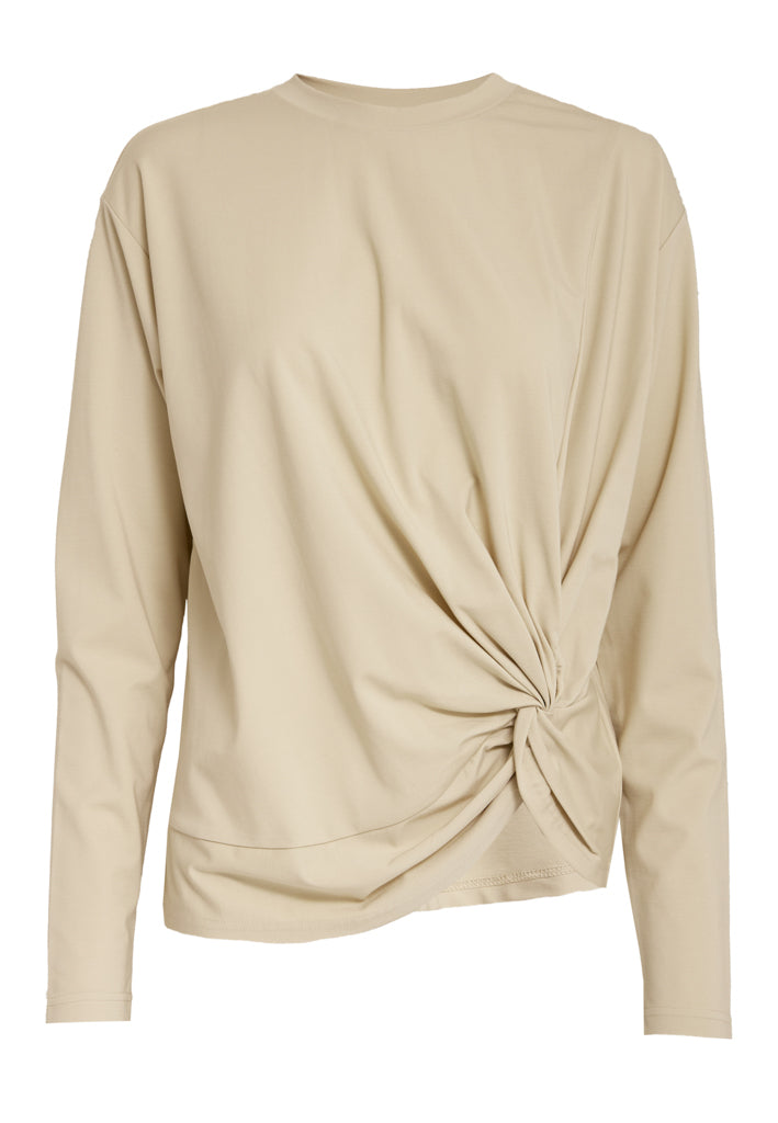 Peppercorn PCShelly Top Blouse 2206 Fog Sand