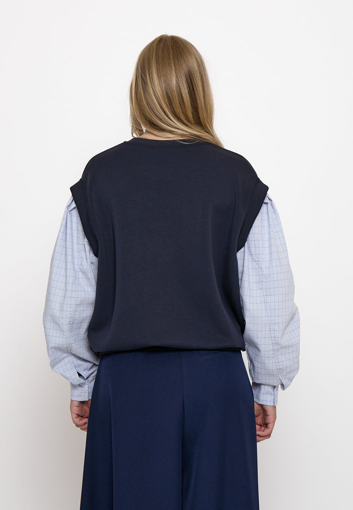 Peppercorn PCSidney GRS Sweat Sweatshirt 2994 Sky Captain
