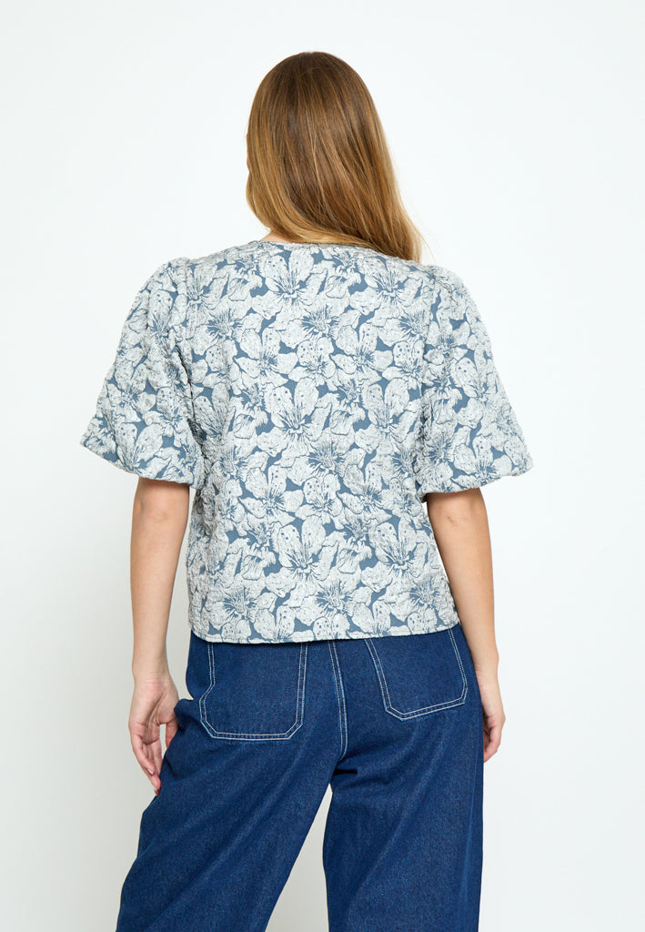 Peppercorn PCSigga Blouse Blouse 8558 Dark Grey Mirage