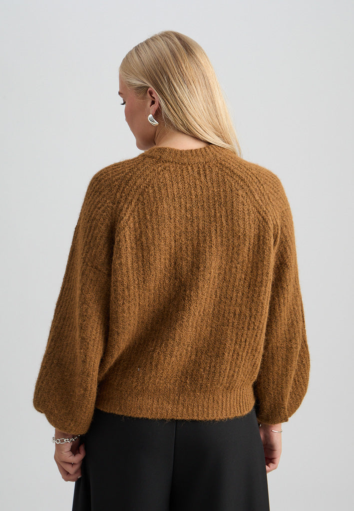 Peppercorn PCSilami GRS Pullover Pullover 5050M Toffee melange