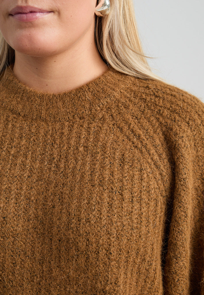 Peppercorn PCSilami GRS Pullover Pullover 5050M Toffee melange