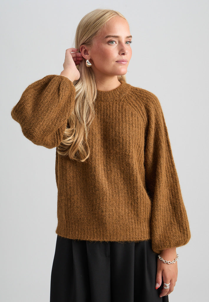 Peppercorn PCSilami GRS Pullover Pullover 5050M Toffee melange