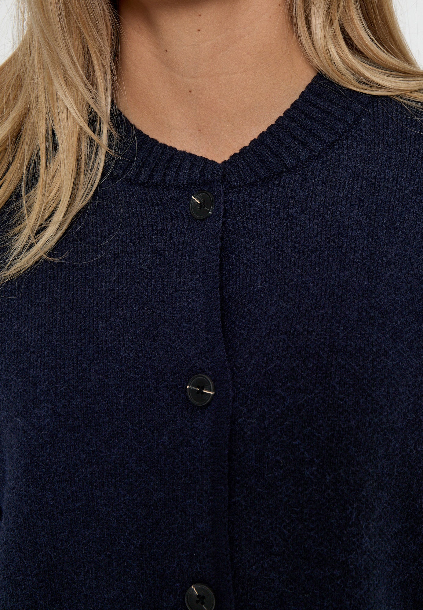 Peppercorn PCSindy Knit Bomber Cardigans 2994 Sky Captain