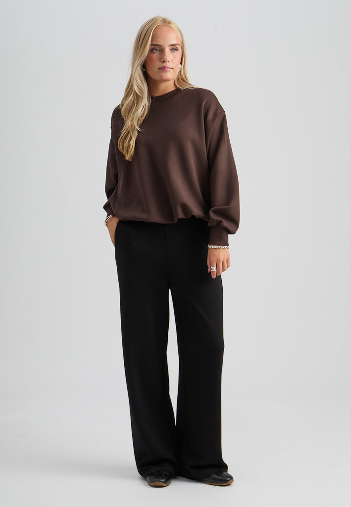 Peppercorn PCSinna GRS Sweat Sweatshirt 3960 Java Brown