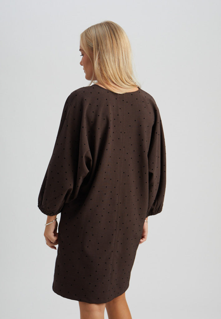 Peppercorn PCSuzanna Dress Dress 3960M Java Brown Melange