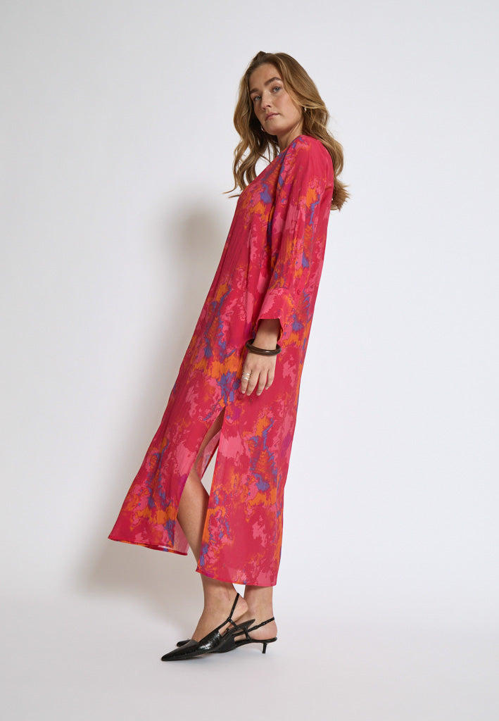 Peppercorn PCTalum Shirt Dress Dress 4039P Virtual Pink Print