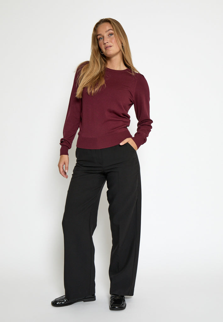 Peppercorn PCTana Knit Pullover Pullover 0905 Tawny Port