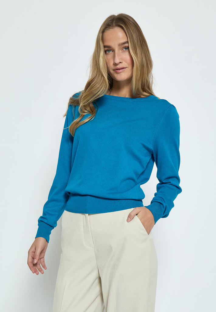Peppercorn PCTana Knit Pullover Pullover 1009 Hawaiian Surf Blue