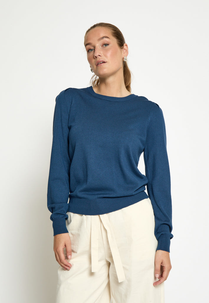 Peppercorn PCTana Knit Pullover Pullover 1037 Ensign Blue