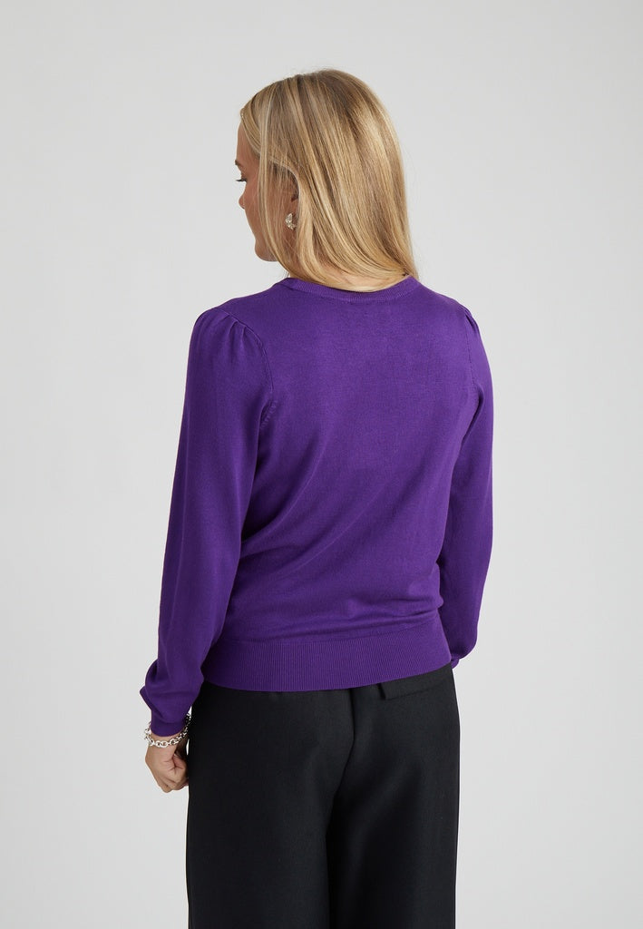 Peppercorn PCTana Knit Pullover Pullover 1632 Imperial Purple