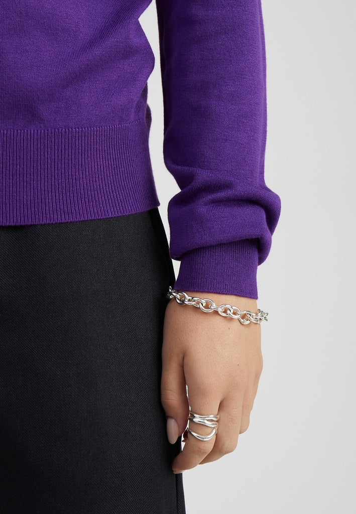 Peppercorn PCTana Knit Pullover Pullover 1632 Imperial Purple