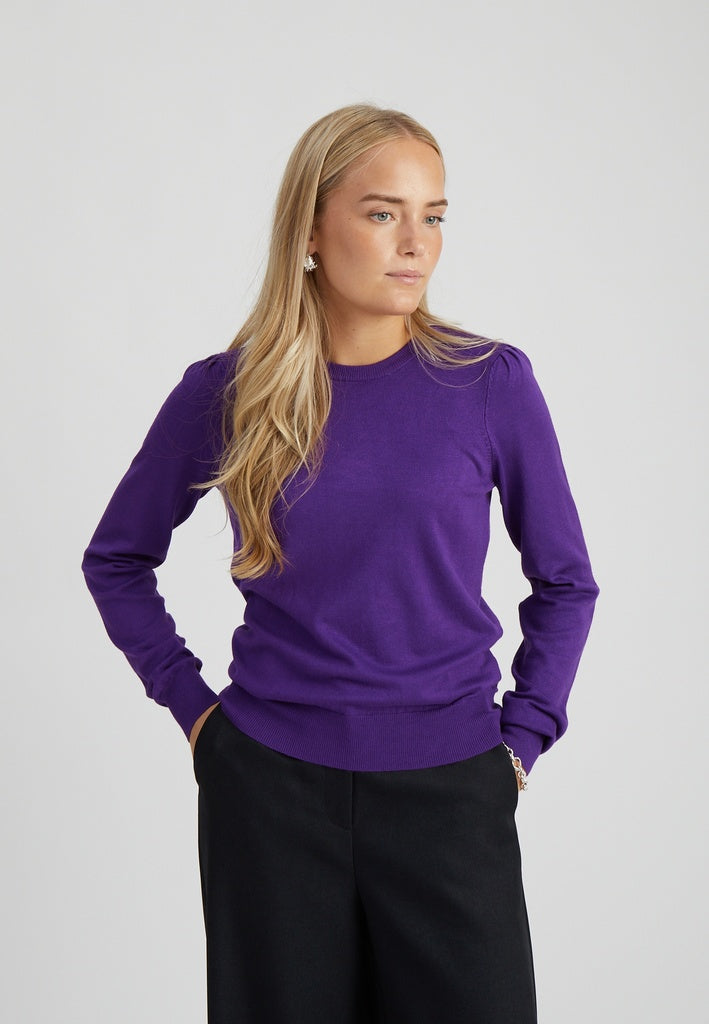 Peppercorn PCTana Knit Pullover Pullover 1632 Imperial Purple
