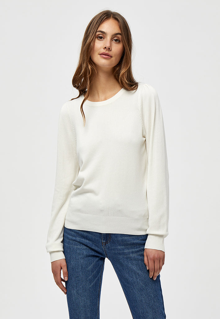 Peppercorn PCTana Knit Pullover Pullover 235 Cloud Dancer