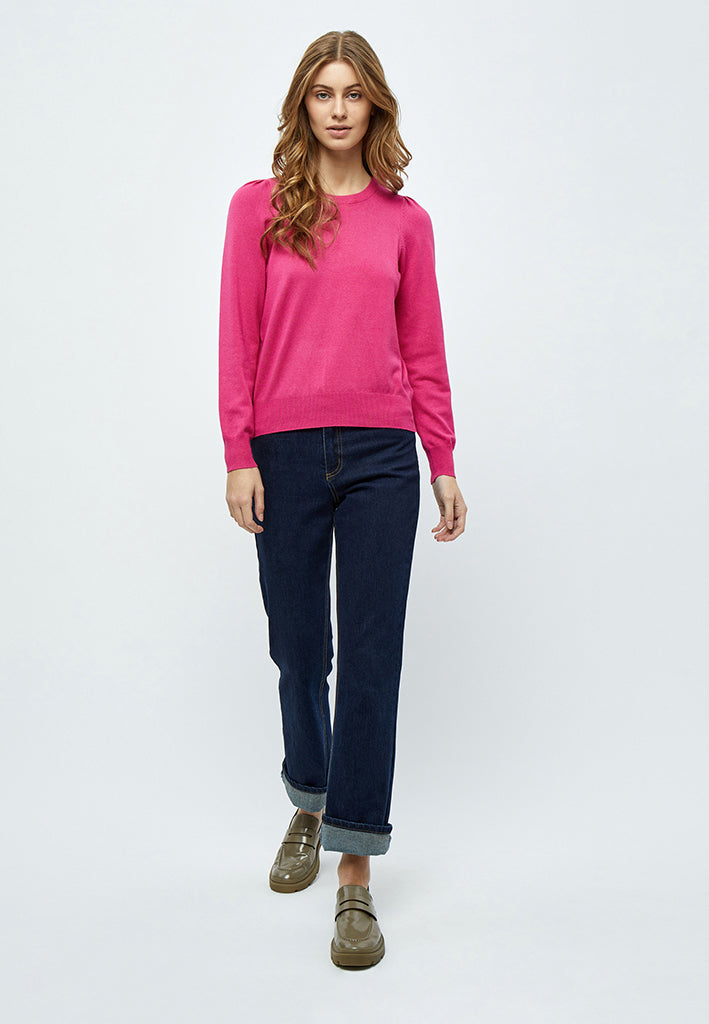 Peppercorn PCTana Knit Pullover Pullover 4122 Magenta Pink