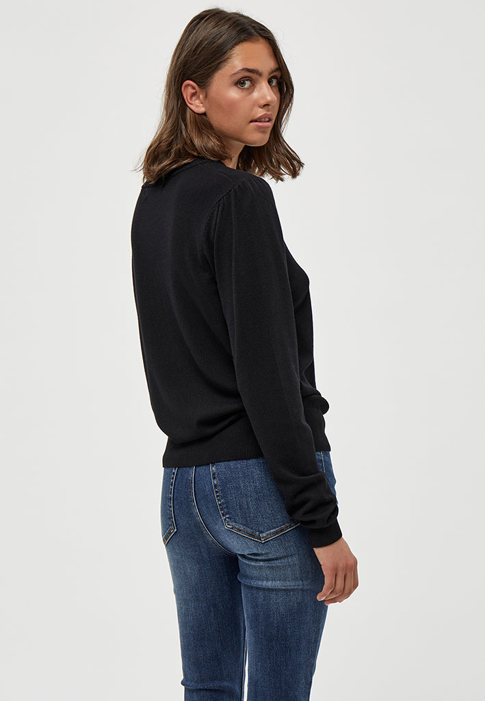 Peppercorn PCTana Knit Pullover Pullover 9000 Black