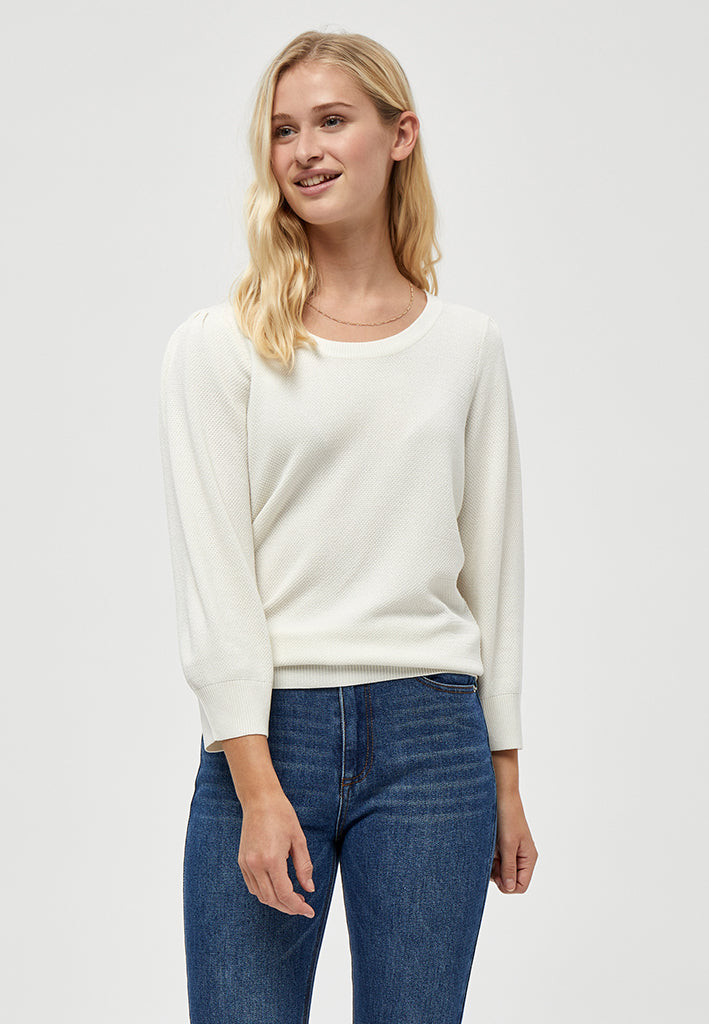 Peppercorn PCTana Knit Pullover Pullover 235 Cloud Dancer