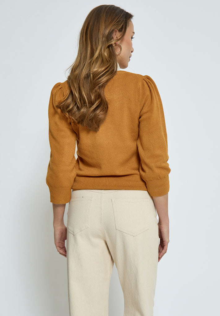 Peppercorn PCTana Knit Pullover Pullover 5019 Bone Brown