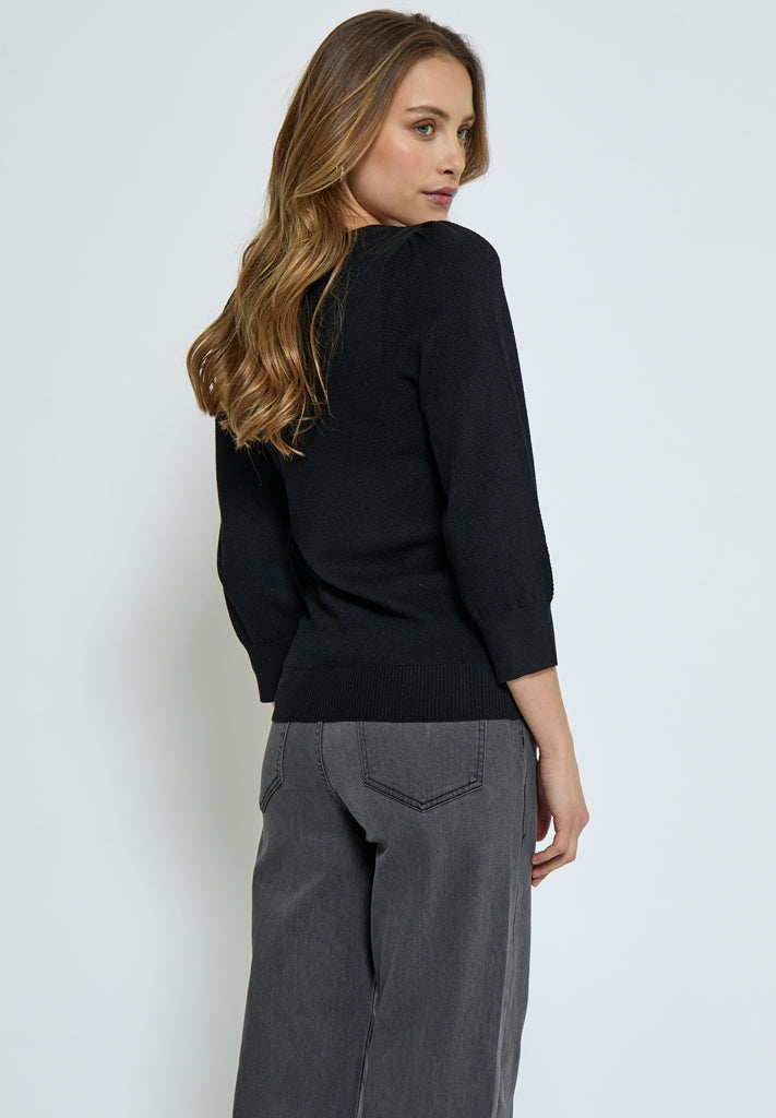 Peppercorn PCTana Knit Pullover Pullover 9000 Black