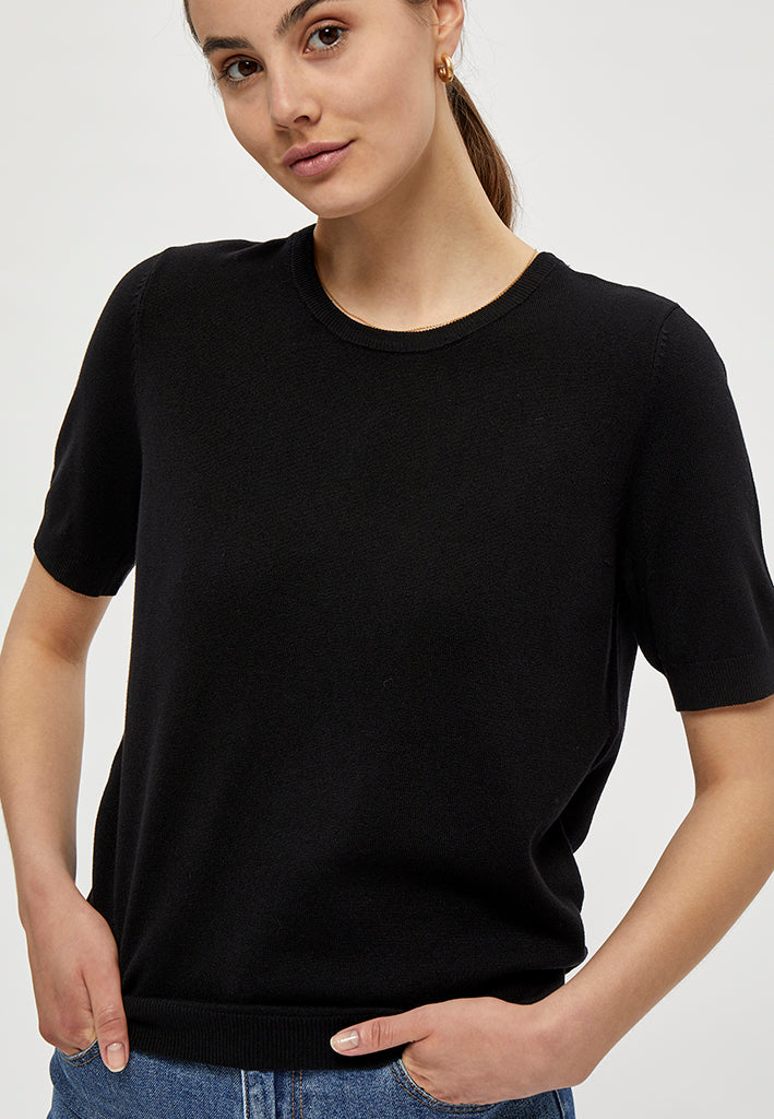 Peppercorn PCTana Knit Pullover Pullover 9000 Black