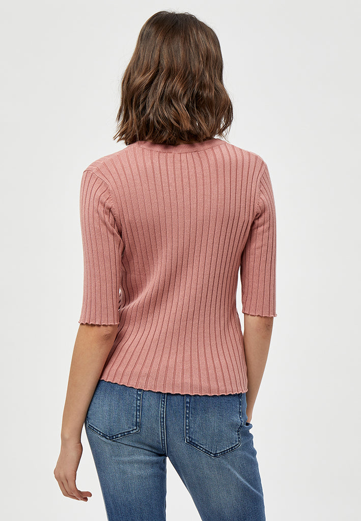 Peppercorn PCTana Rib Pullover Pullover 4458 Ash Rose