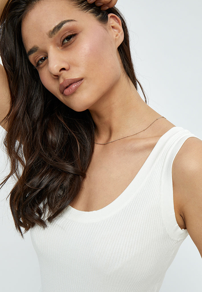 Peppercorn PCTana Tank Top Top 235 Cloud Dancer