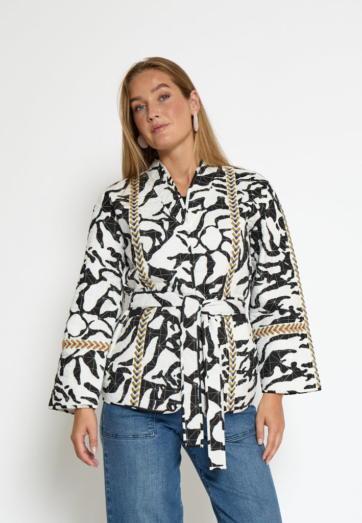 Peppercorn PCTansenia Quilted Jacket Jacket 0202 Whitecap Grey