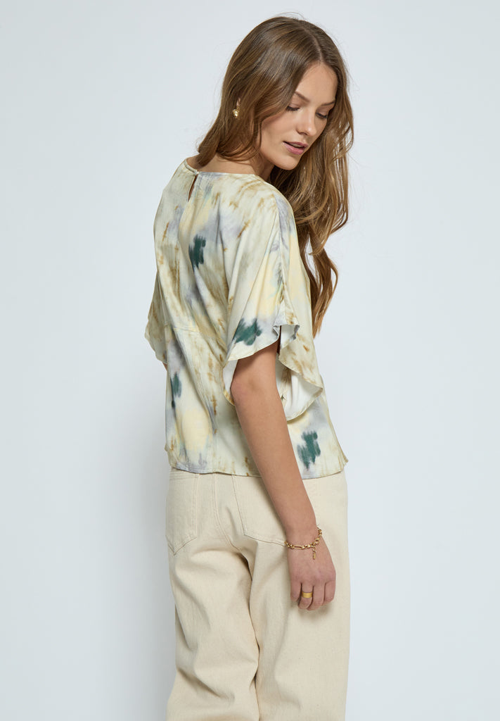 Peppercorn PCThilde Blouse Blouse 4363P Safari Sand Print