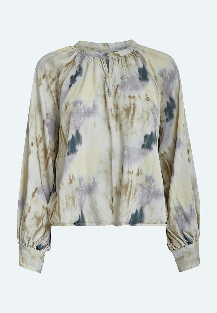 Peppercorn PCThilde Blouse Blouse 4363P Safari Sand Print