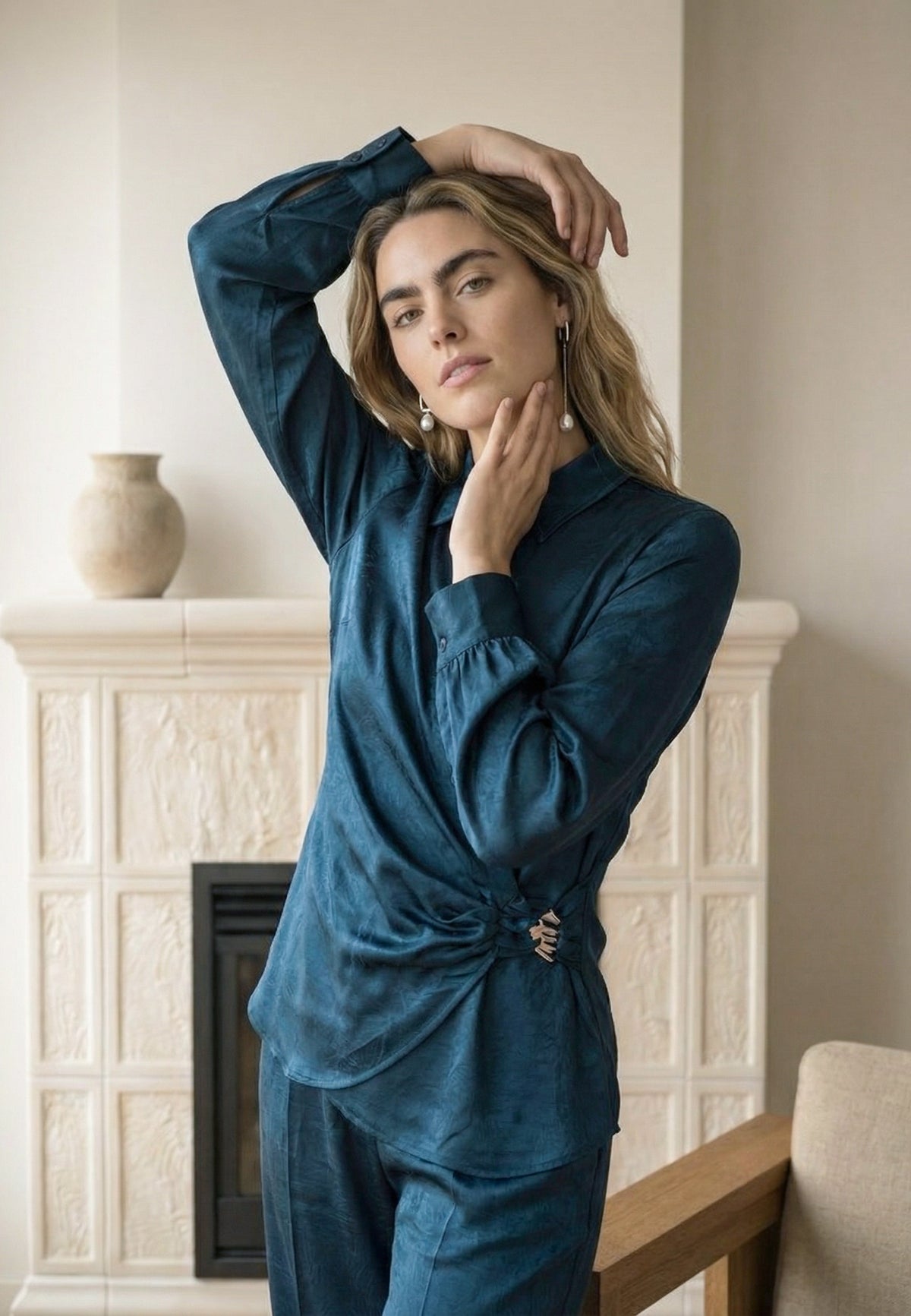 Peppercorn PCTina Shirt Shirt 3090 Teal
