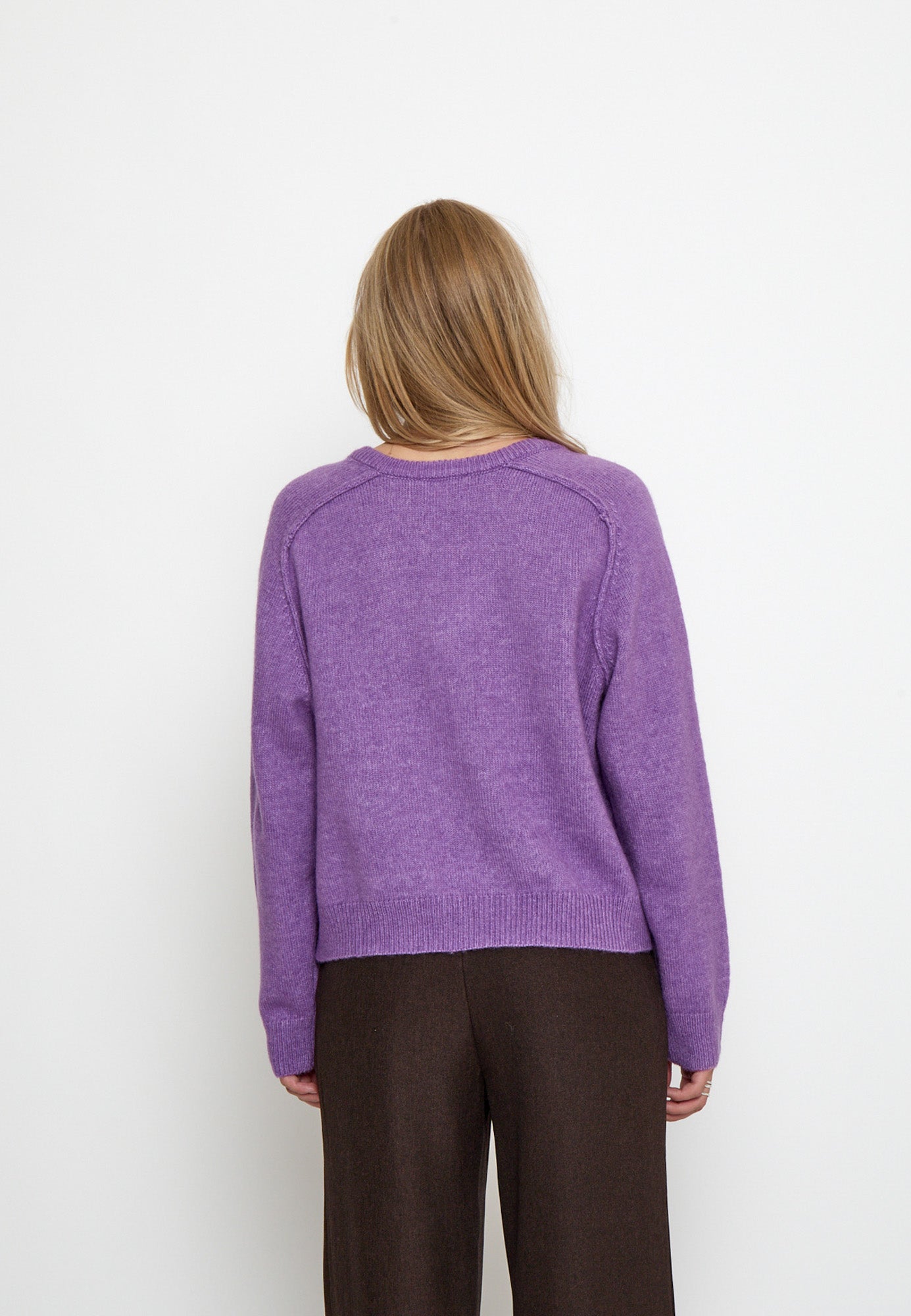 Peppercorn PCTirna RWS V-neck Pullover Pullover 7139M Bellflower melange