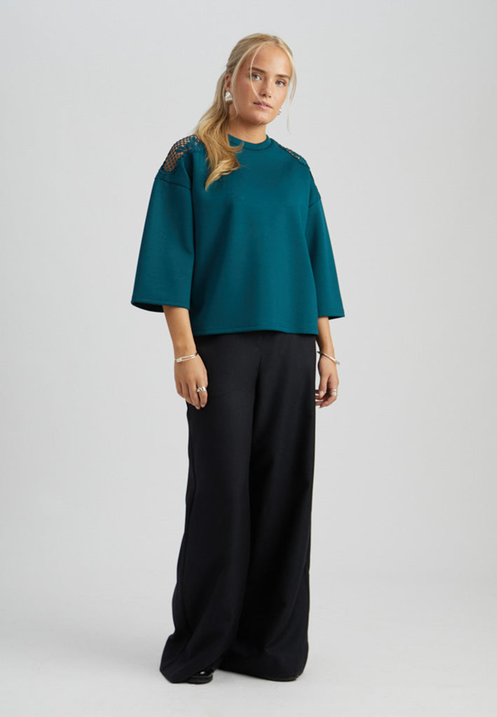 Peppercorn PCTomine Sweat Sweatshirt 1432 Dark Sea